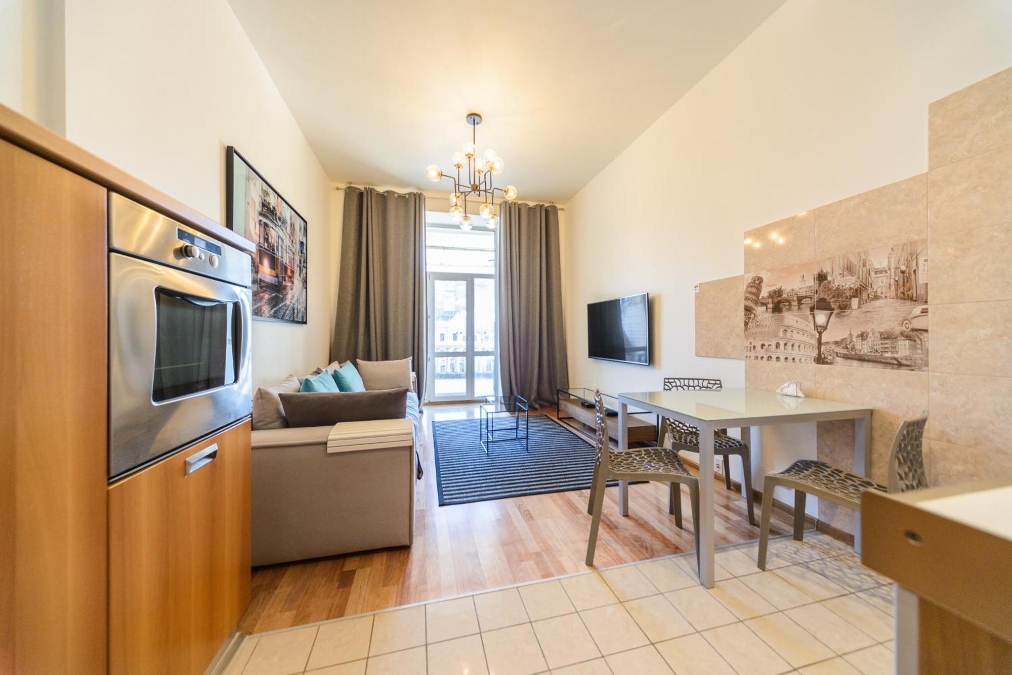 Квартира С Террасой, Крещатик 29, Бессарабка Kiew Exterior foto